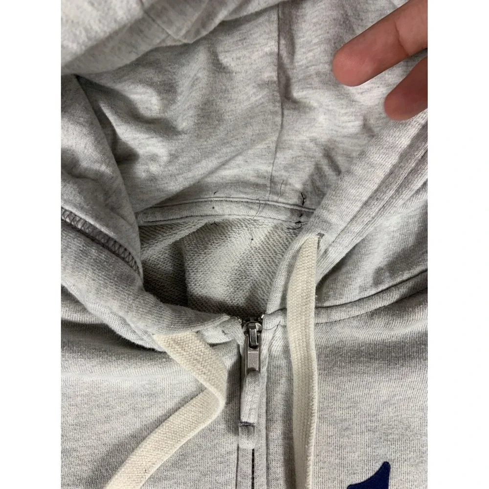 True Religion Brand Jeans World Tour Fashion For The Senses Mens L Gray Hoodie